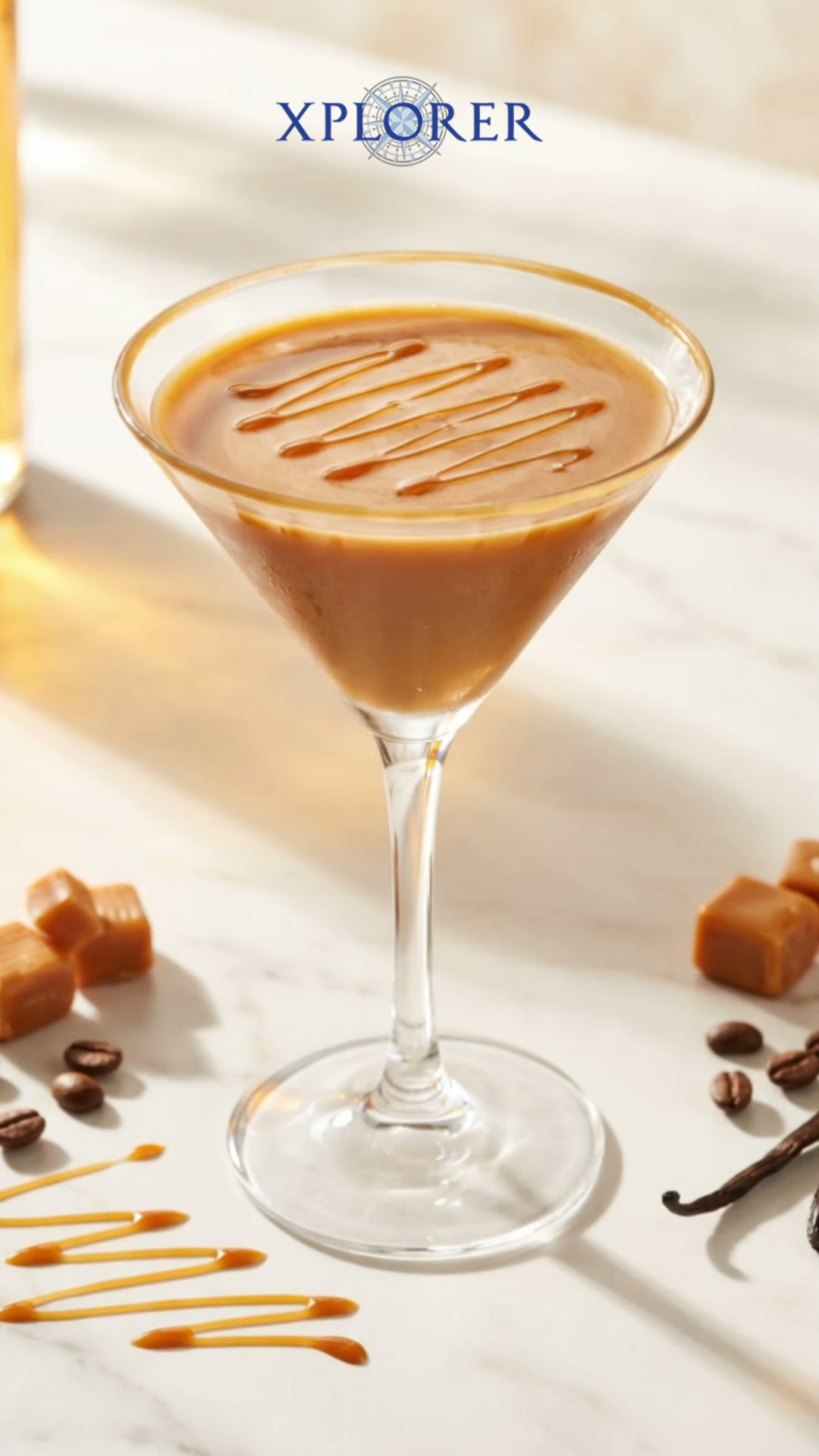 Salted Caramel Peanut Martini
