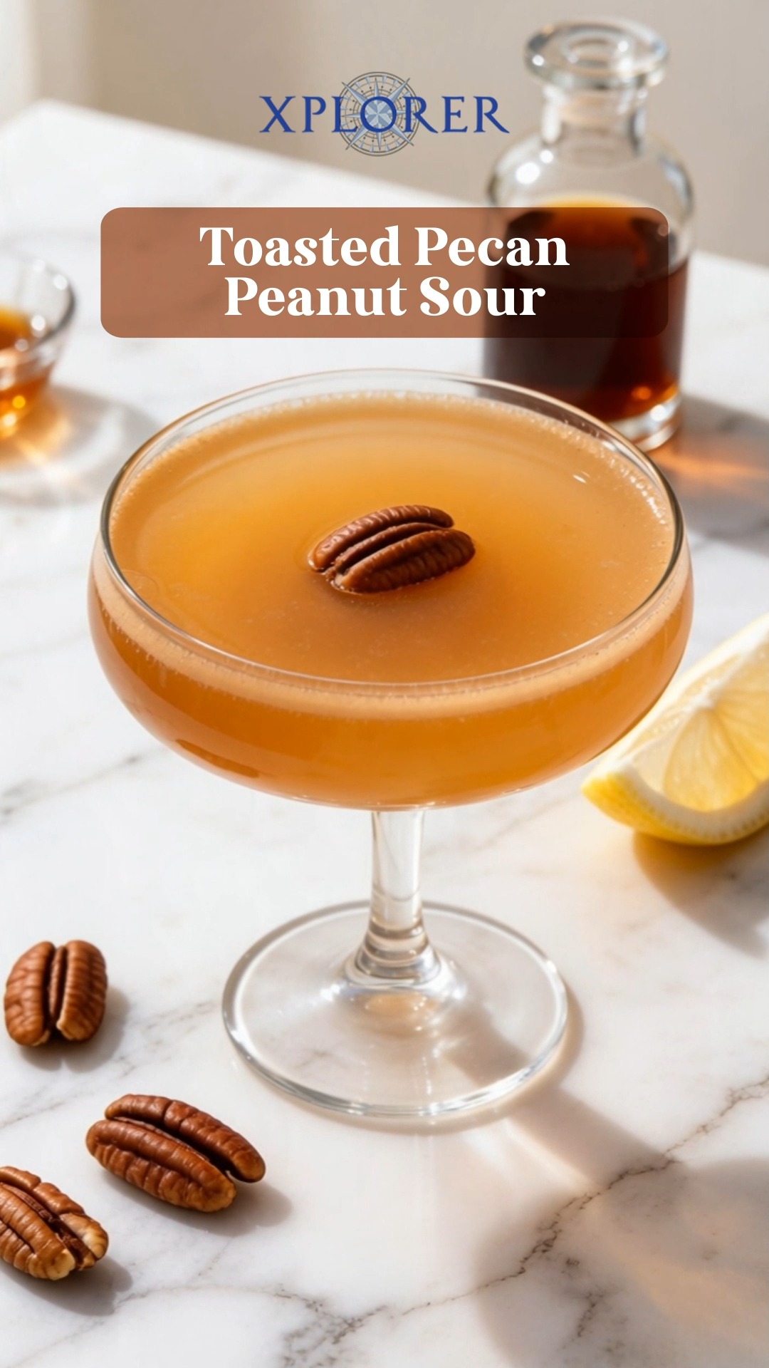 Toasted pecan and maple amplify the nutty character of peanut butter, while lemon keeps the finish bright