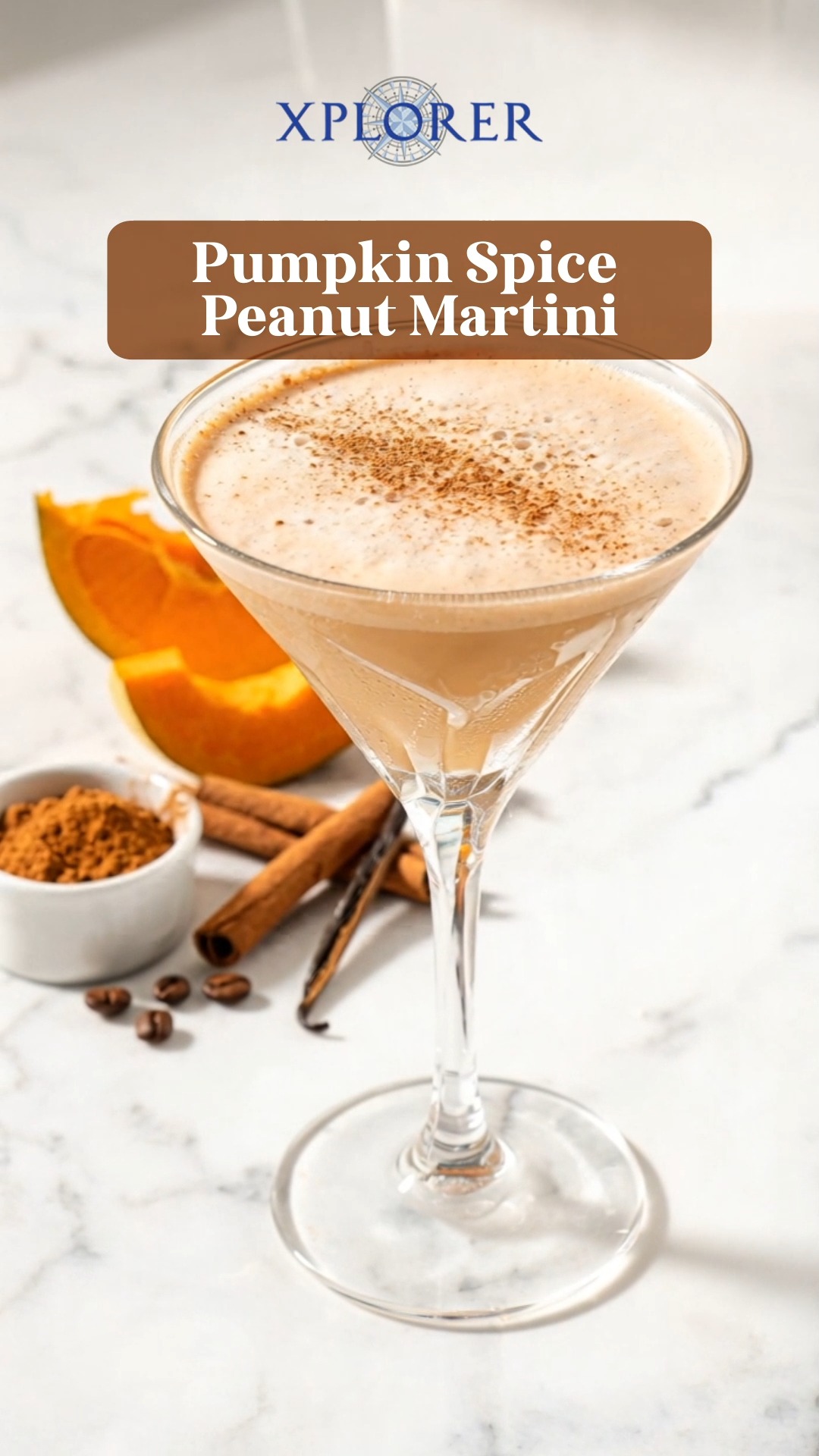 Pumpkin spice, coffee and vanilla create a cozy layer of flavor before the signature peanut butter finish arrives.